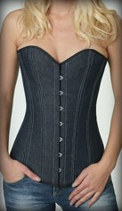 Over Long Bust Jean Corset-CE-1928