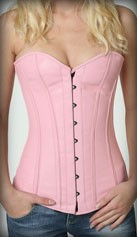 Over Long Bust Leather Corset-CE-1916