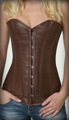 Over Long Bust Leather Corset-CE-1918